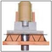 HELUZ Přímý kouřovod (sanační sada) Klasik - 200mm HOK20